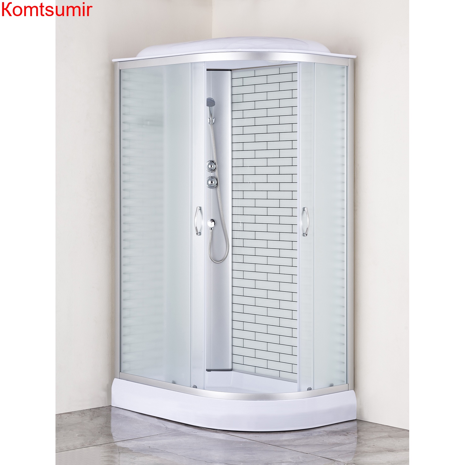 Душевая кабина Loranto 120х80х215 левосторонняя, поддон 13см, белый кирпичный узор, матовое стекло 4мм, профиль хром (CS6612013LFW120) Душевая кабина Loranto 120х80х215 левосторонняя, поддон 13см, белый кирпичный узор, матовое стекло 4мм, профиль хром (CS6612013LFW120)