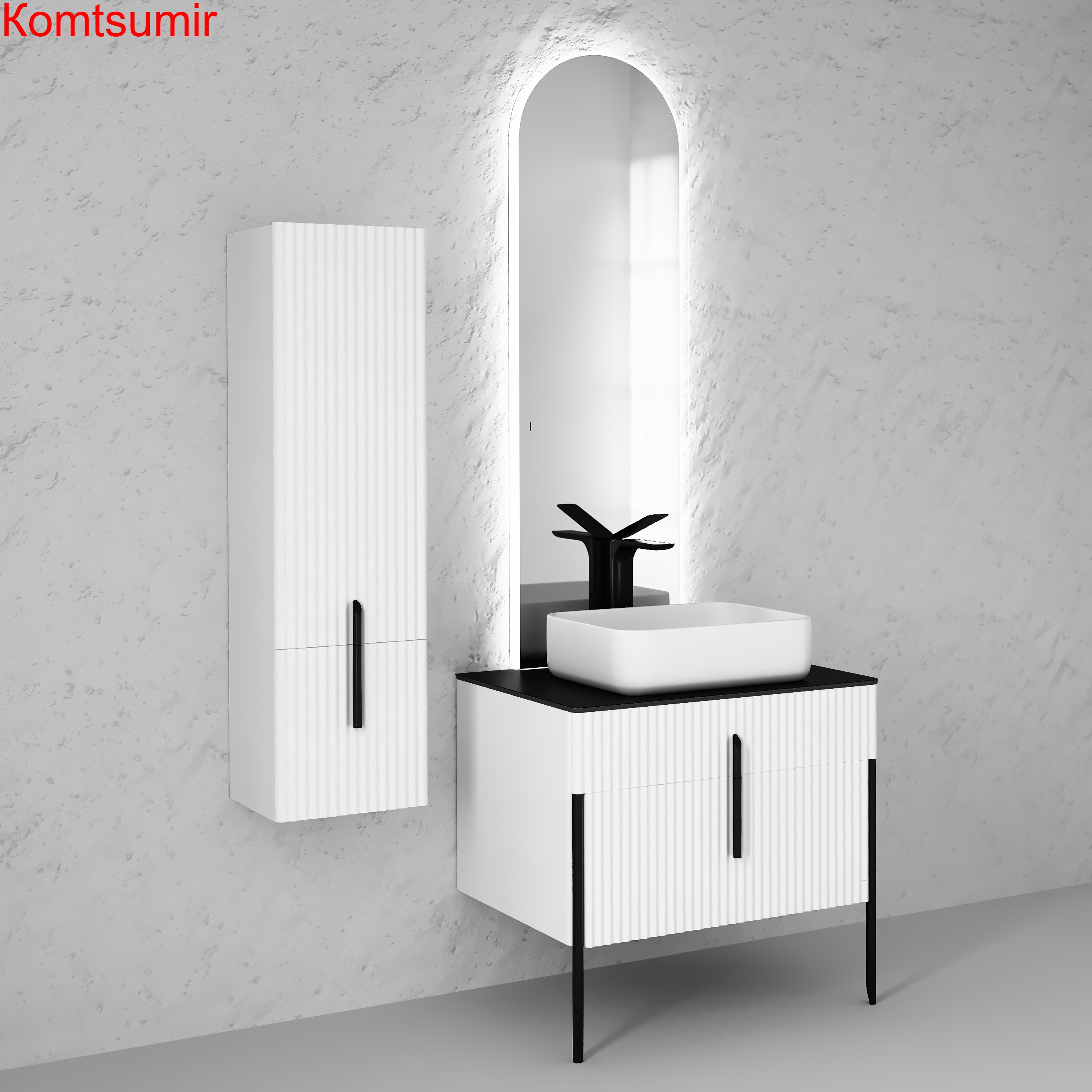 Зеркало RAVAL Volume 48 с подсветкой