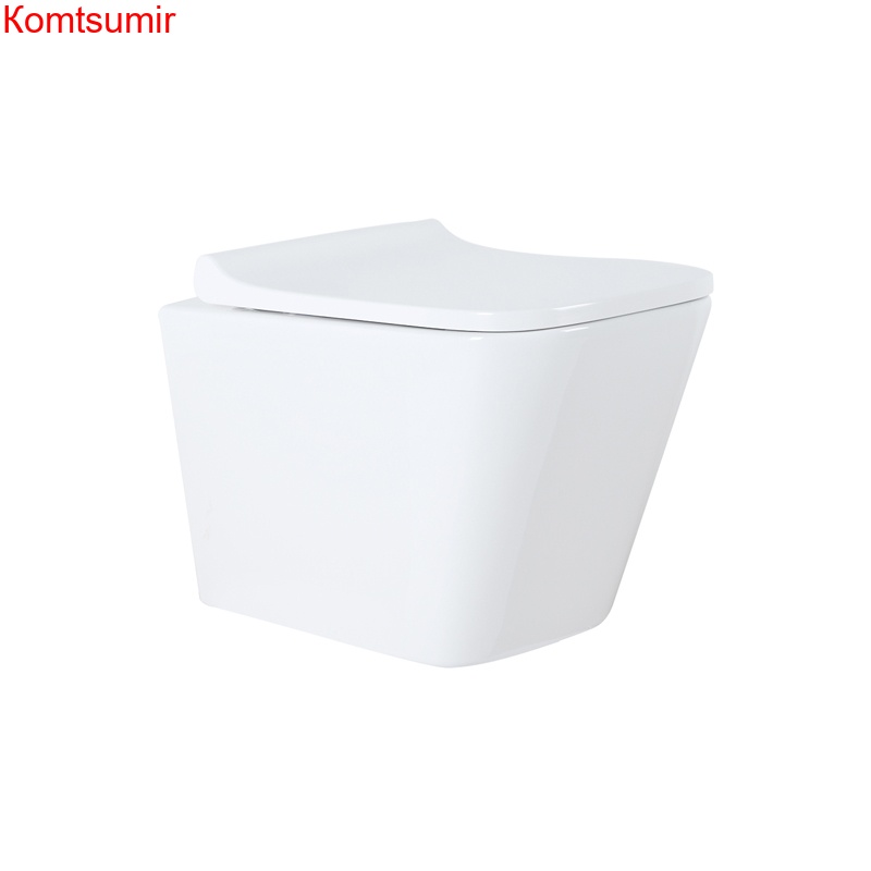 Унитаз подвесной Azario Teramo 490х340х350 безободковый с сиденьем микролифт (AZ-0052)