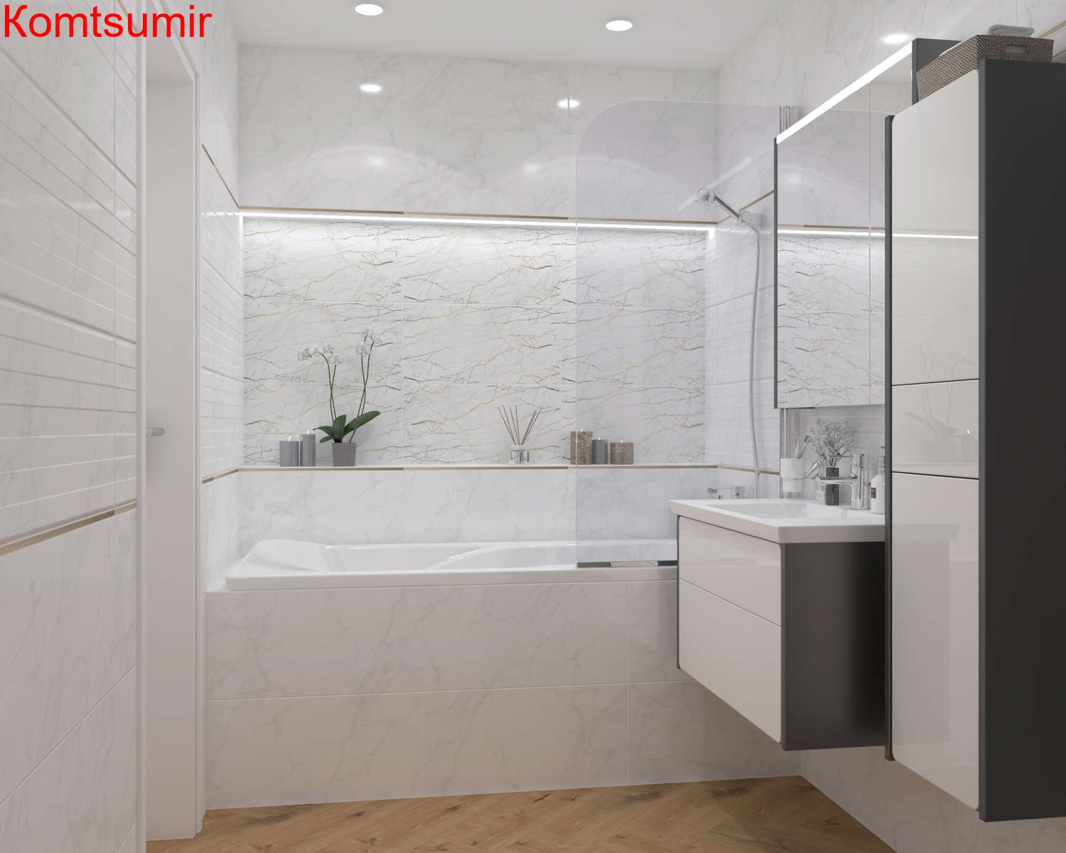 Коллекция Cersanit Calacatta 598x297 мм Коллекция Cersanit Calacatta 598x297 мм