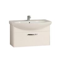 Тумба под раковину AQUATON Ария 80 подвесная, белая (1A141701AA010)