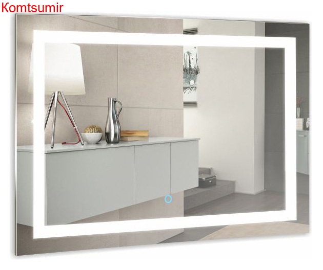 AZARIO зеркало Ливия 1000*800 сенсор выкл+Bluethooth