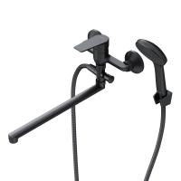 AM.PM F90A90122 Gem, смеситель д/ванны/душа, излив 325 мм, черн