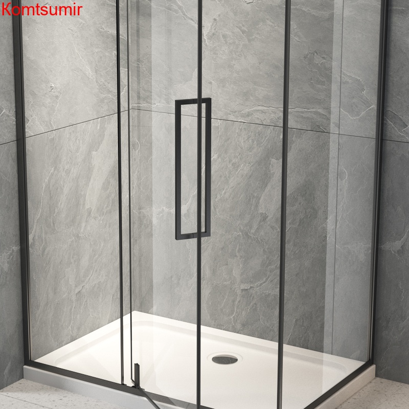 Душевая дверь Veconi Vianno VN-33B, 900x1950, черный, стекло прозрачное Душевая дверь Veconi Vianno VN-33B, 900x1950, черный, стекло прозрачное