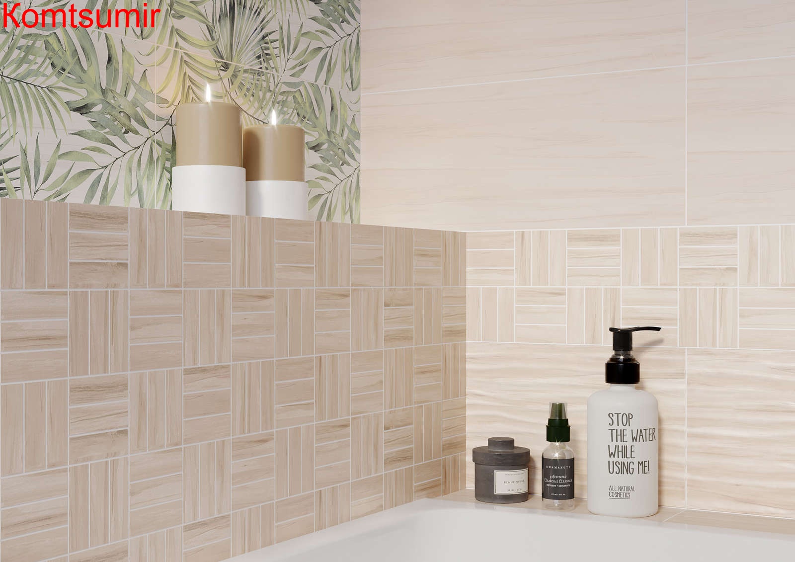 Коллекция Cersanit Botanica 440x200 мм Коллекция Cersanit Botanica 440x200 мм