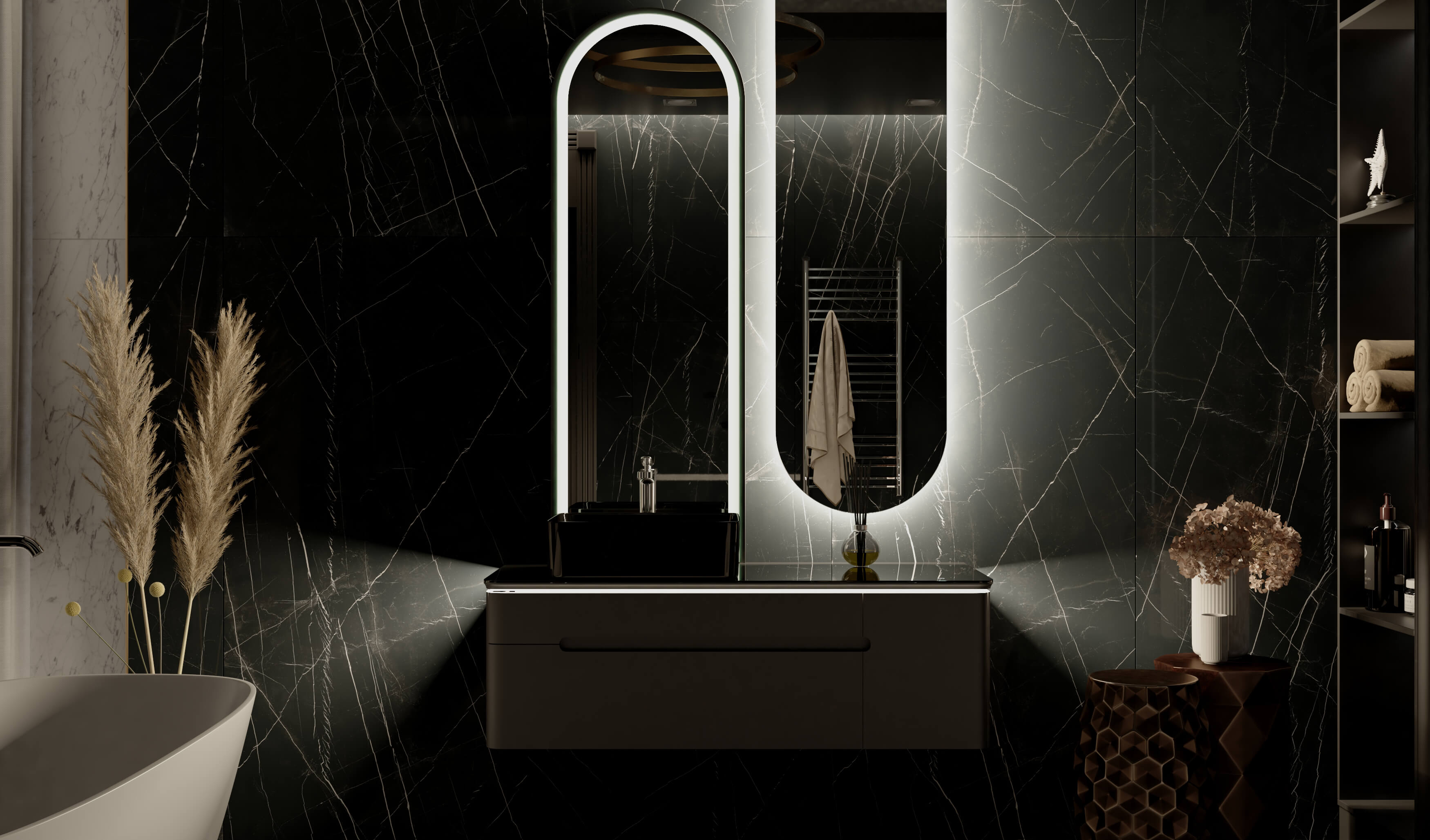 Зеркало Shine 51 с подсветкой Зеркало Shine 51 с подсветкой