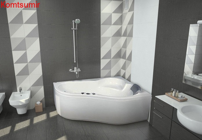 Ванна акриловая Santek Ибица 150х100, левосторонняяя, белая Ванна акриловая Santek Ибица 150х100, левосторонняяя, белая