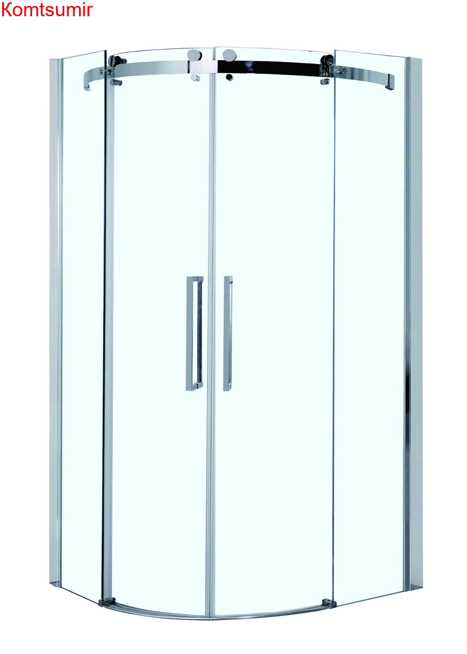 Душевое ограждение Azario OTTAWA 1000*1000*2000, без поддона, 8 мм