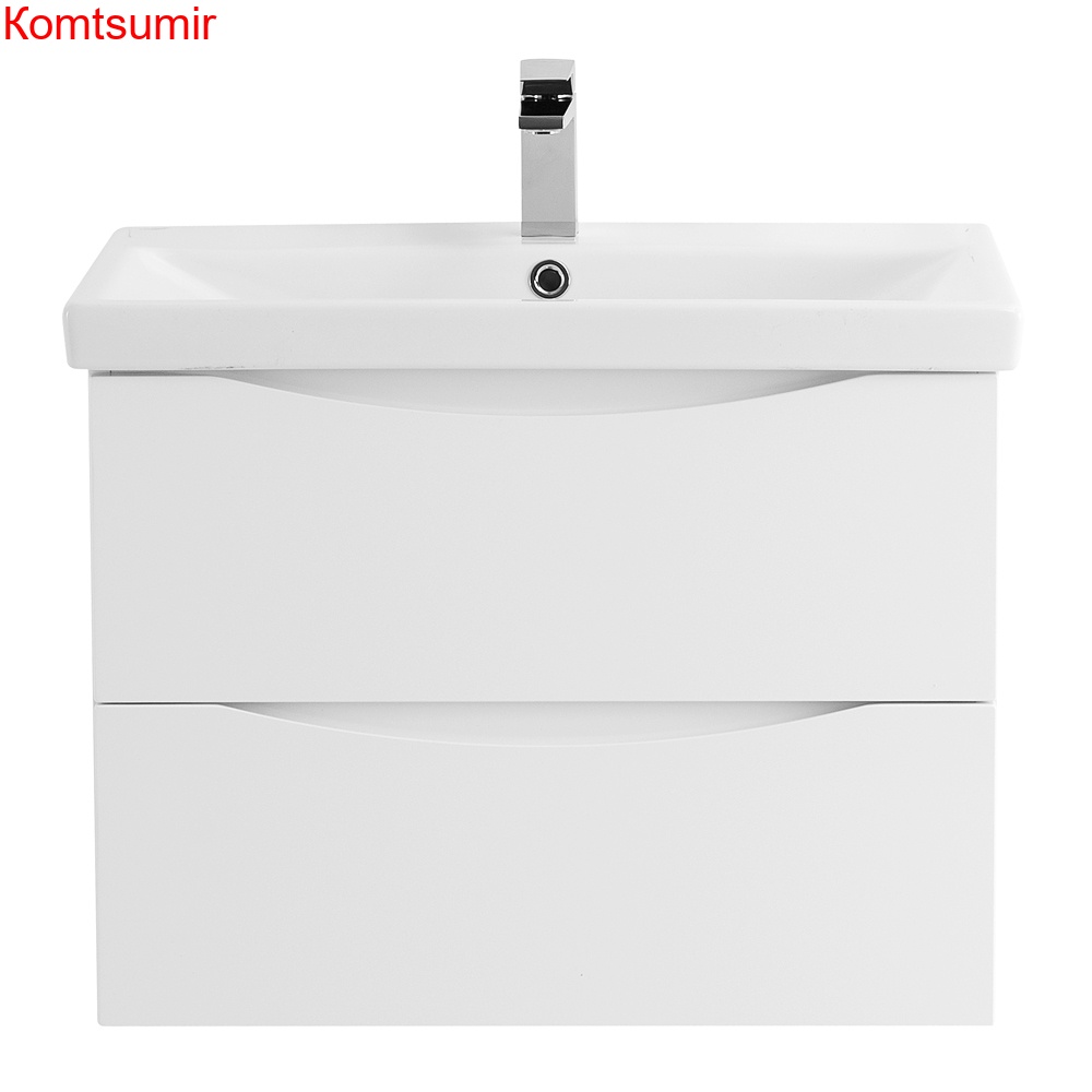 База под раковину подвесная BelBagno MARINO-CER-600-2C-SO-BL-P Bianco Lucido