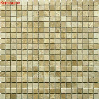 Мозаика Caramelle Mosaic Emperador Light POL 15x15х4