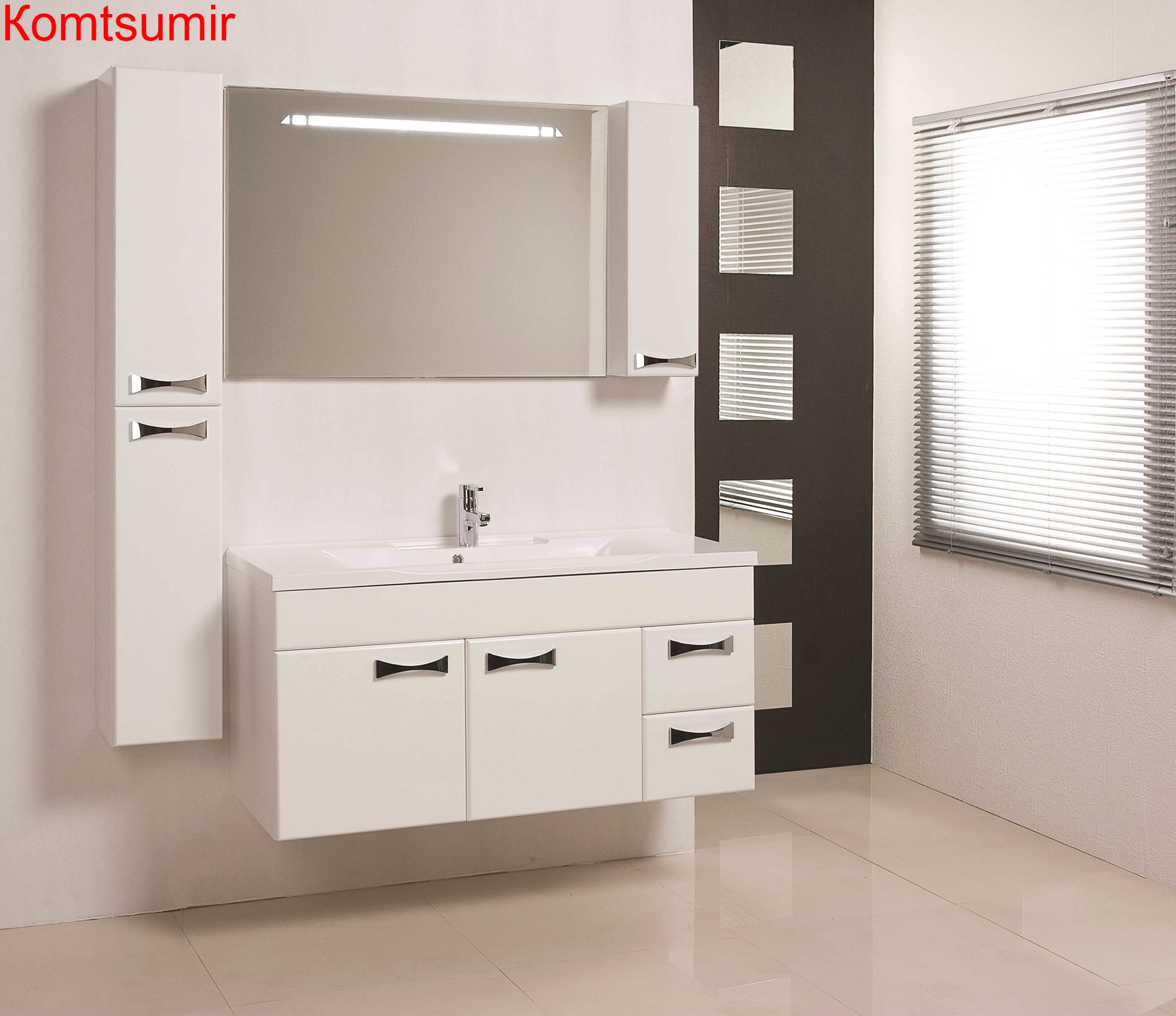 Пенал подвесной AQUATON Диор белый (1A110803DR010)