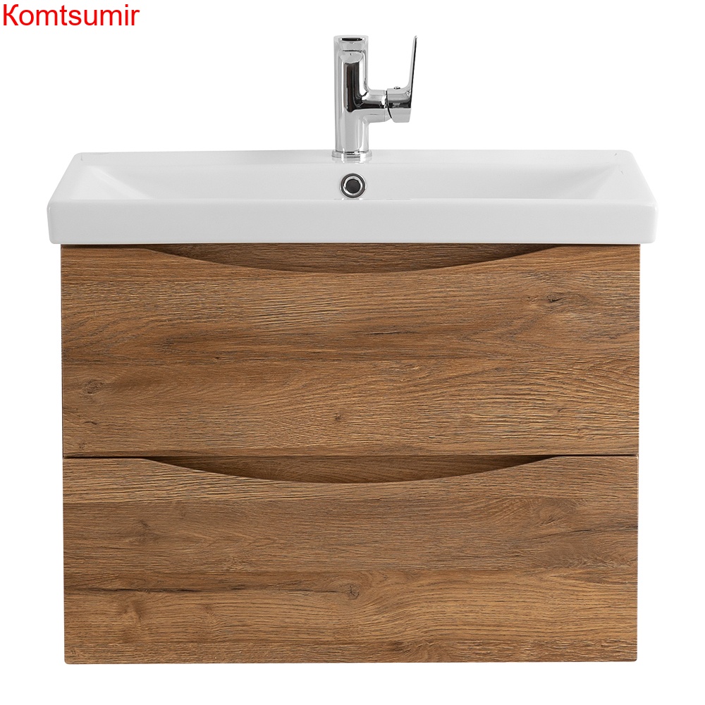 База под раковину подвесная BelBagno MARINO-CER-600-2C-SO-RR-P Rovere Rustico