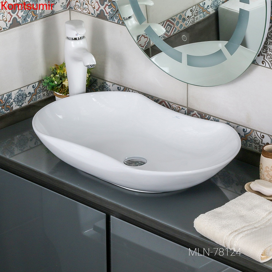 Накладная раковина melana mln-78124