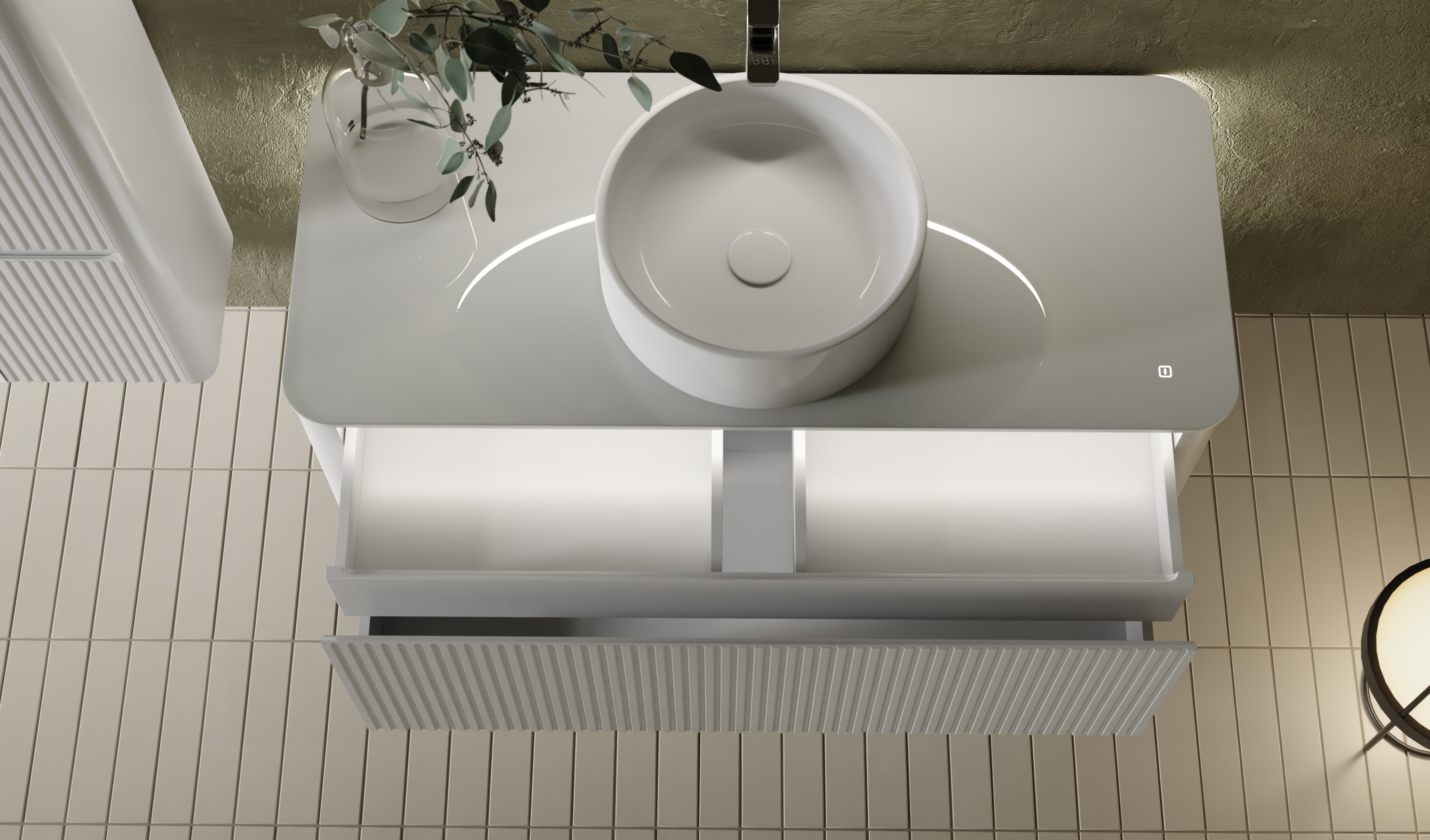 Тумба Lumino 120 подвесная Белая Тумба Lumino 120 подвесная Белая