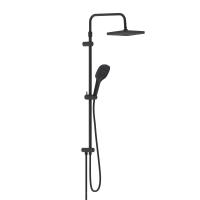 Damixa 940000300 Merkur душ.система: верх.душ 310*200 мм, ручн.душ 3 ф-ции 130*250 мм, штанга 1050-1450, че