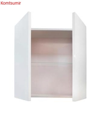 Шкаф подвесной AQUATON Шерилл двухстворчатый, белый (1A206603SH010)