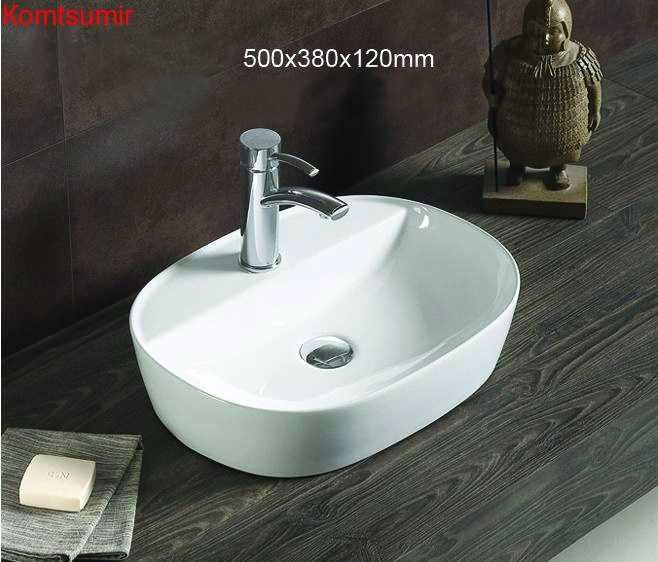 Раковина Azario накладная 500х380х120 белый (AZ-2202 SP)