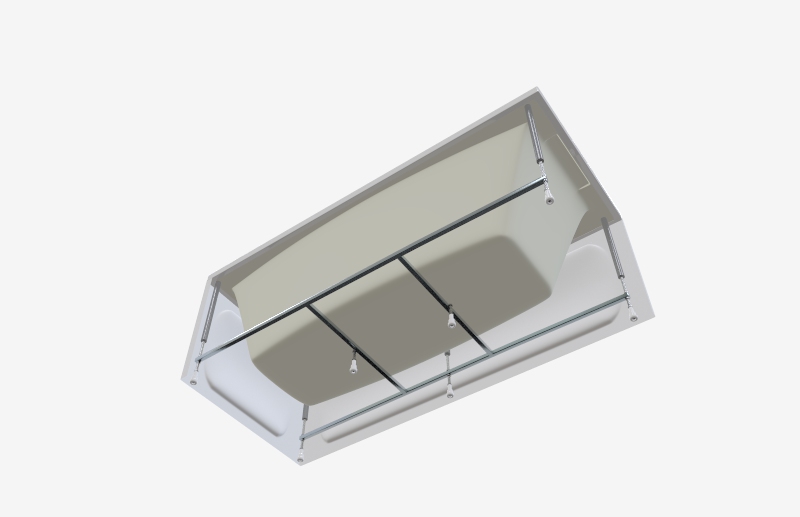 Акриловая ванна 1Marka Aelita 150x75 Акриловая ванна 1Marka Aelita 150x75