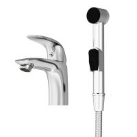 Damixa 310300001 Eclipse, смеситель для умывальника с гиг. душем, хром