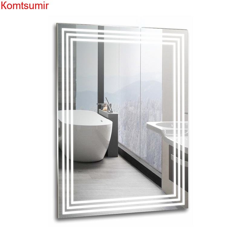 Зеркало AZARIO Спарта 600*800, LED-подсветка, сенсорный выключатель