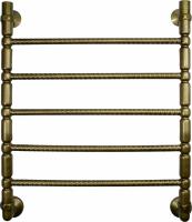 Полотенцесушитель водяной Двин Bubble 2 60/50 1"-1/2" состаренная бронза