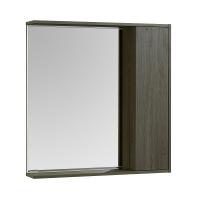 Зеркало-шкаф AQUATON Стоун 80 правая, Грецкий орех (1A228302SXC80)