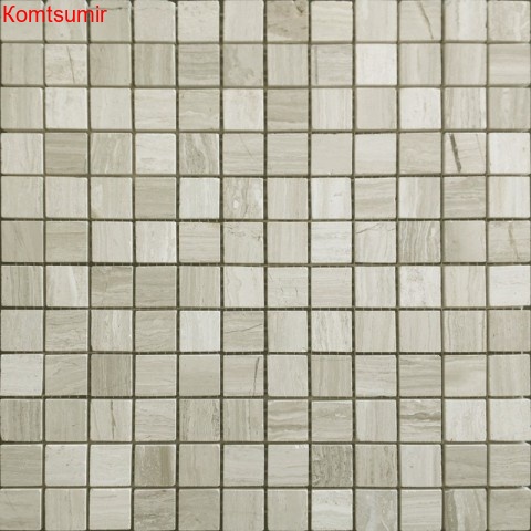 Мозаика Caramelle Mosaic Travertino Silver POL 23x23x4 Мозаика Caramelle Mosaic Travertino Silver POL 23x23x4