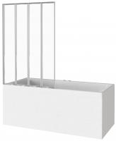 Шторка BAS SCREEN GR4-100-C-CH (4 ств.складная, стекло Прозрачное 4 мм) GOOD DOOR ПД00092 Шторка BAS SCREEN GR4-100-C-CH (4 ств.складная, стекло Прозрачное 4 мм) GOOD DOOR ПД00092