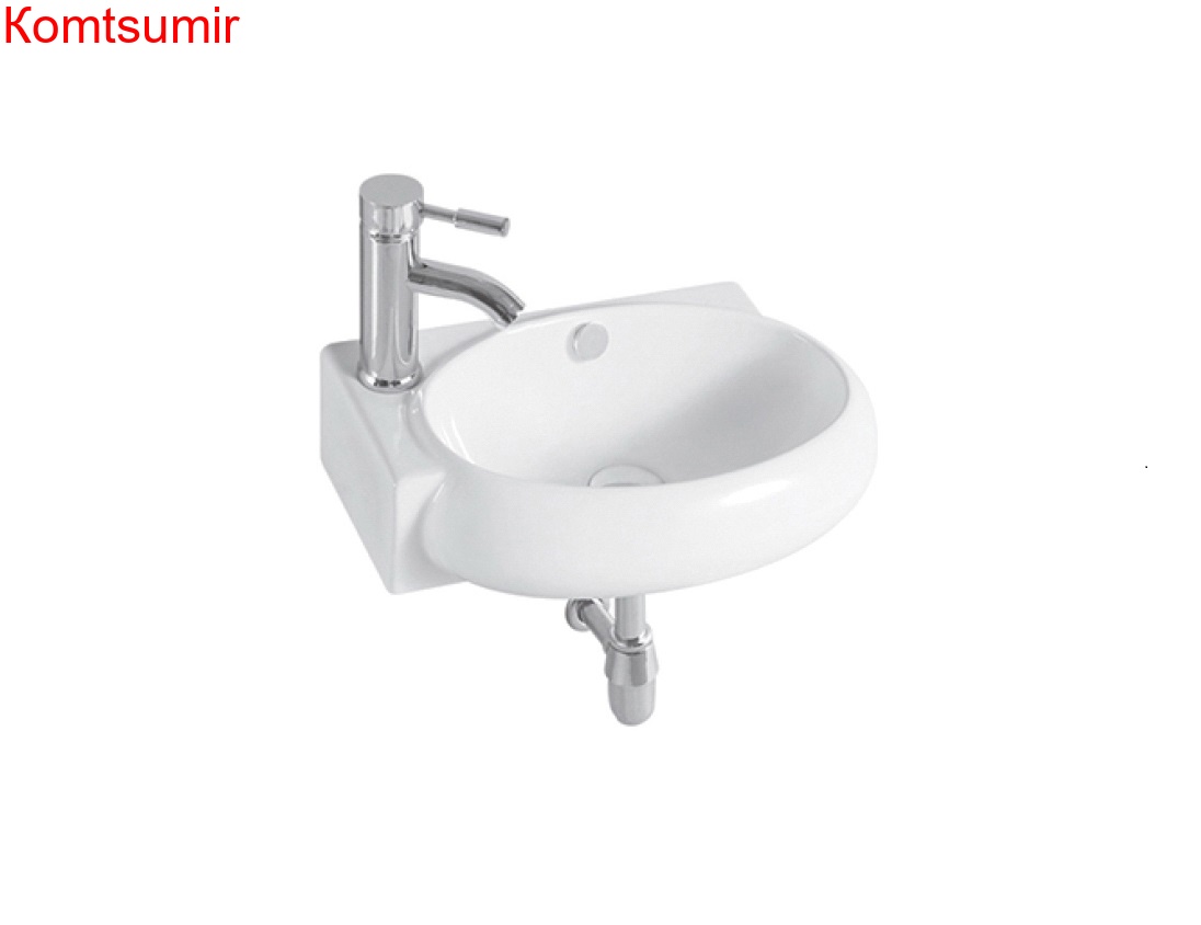 Раковина подвесная угловая AQUATEK AQ5303-00 420*280*145 мм , смеситель слева Раковина подвесная угловая AQUATEK AQ5303-00 420*280*145 мм , смеситель слева