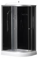 Душевая кабина LORANTO 120х80х215 с низким поддоном 13 см, черное закаленное стекло 4 мм, профиль хром (CS-66121L G 120) Душевая кабина LORANTO 120х80х215 с низким поддоном 13 см, черное закаленное стекло 4 мм, профиль хром (CS-66121L G 120)