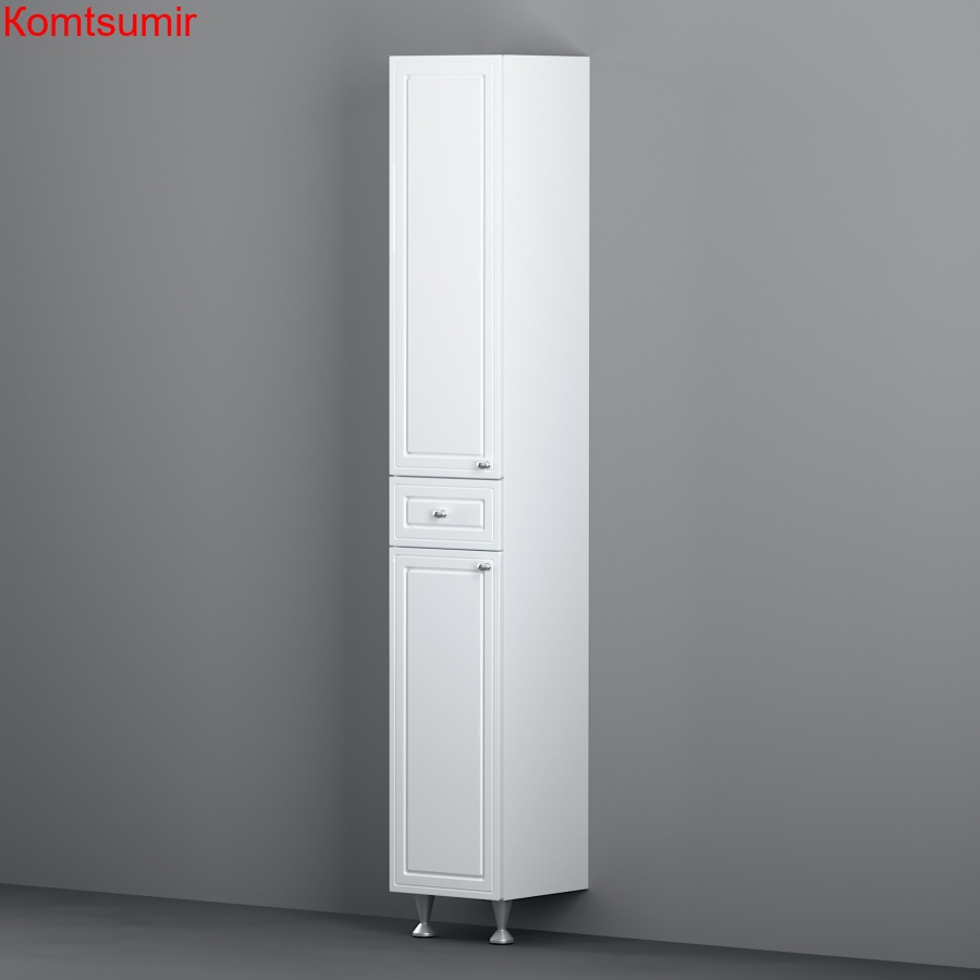 M41CSR0303WG Palace One, шкаф-колонна на ножках, универсальный, 30 см, белый, глянец, шт