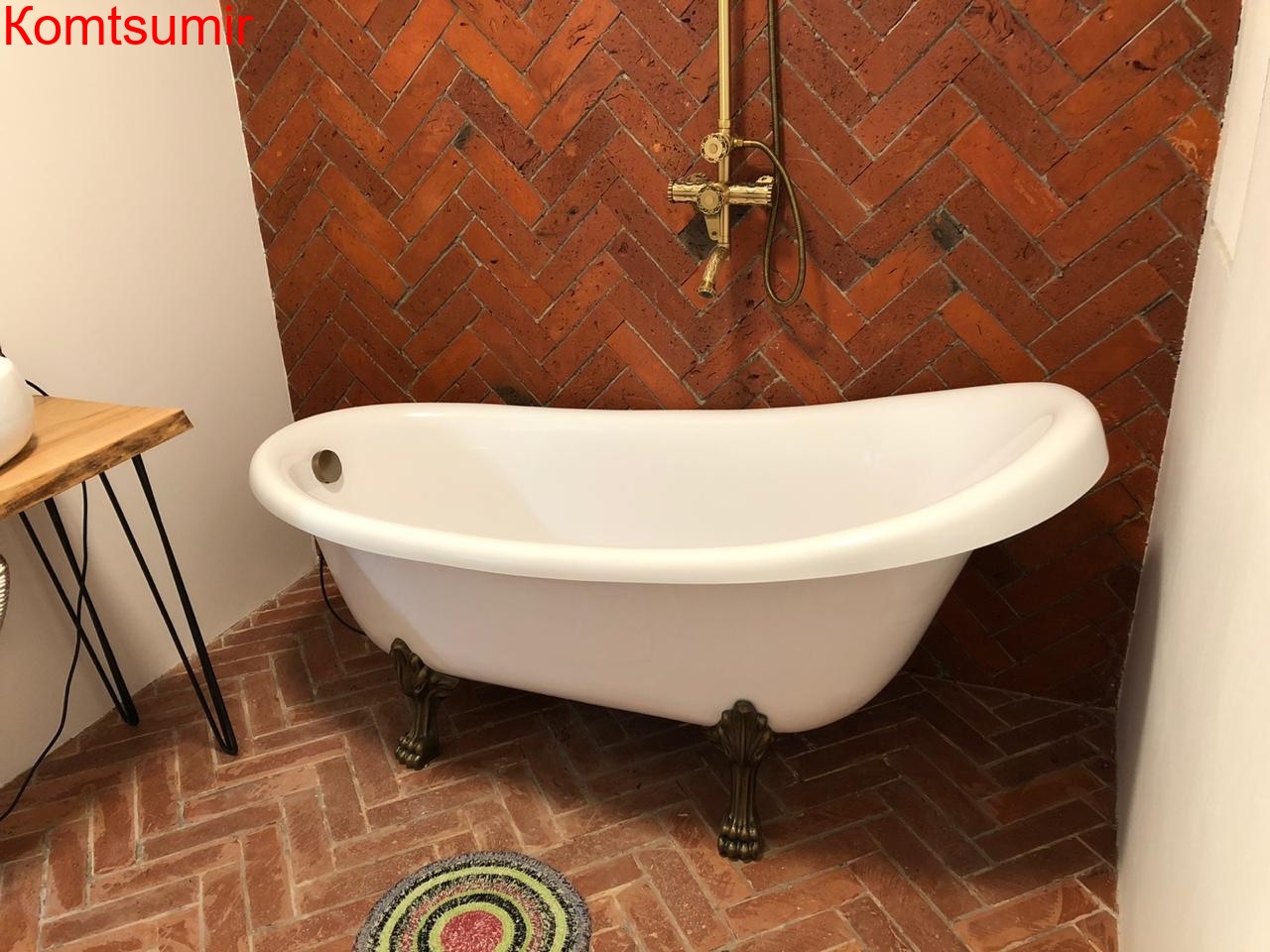 Ванна из искусственного камня Сastone Даллас 168x78