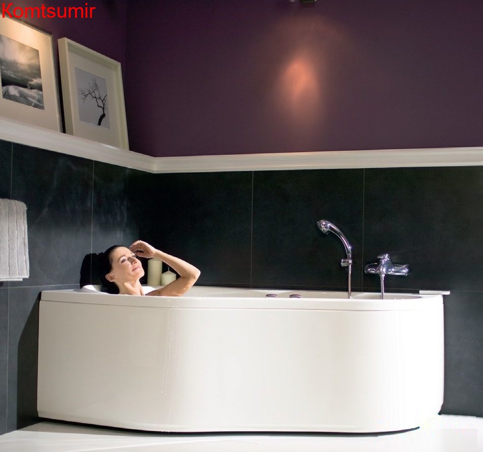 Ванна акриловая Santek Ибица 150х100, левосторонняяя, белая Ванна акриловая Santek Ибица 150х100, левосторонняяя, белая