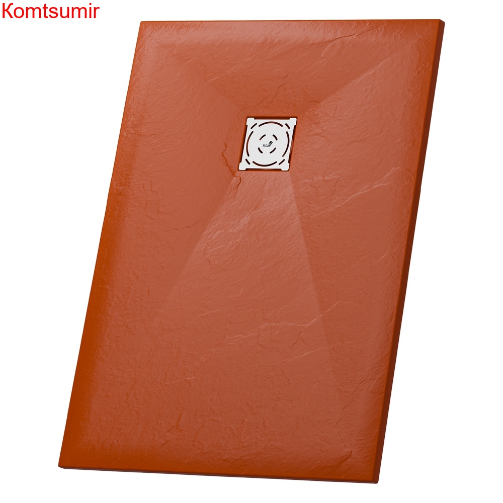 Душевой поддон прямоугольный RGW ST-Tr Терракот 800x1000