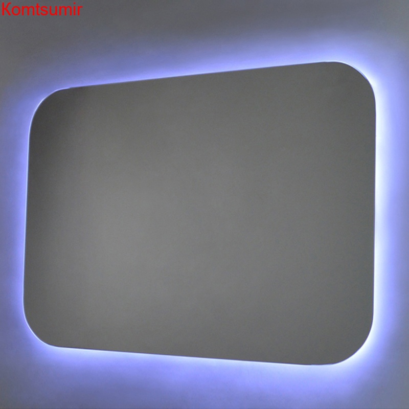 Зеркало AZARIO Шампань 800*550, выключатель - датчик на движение