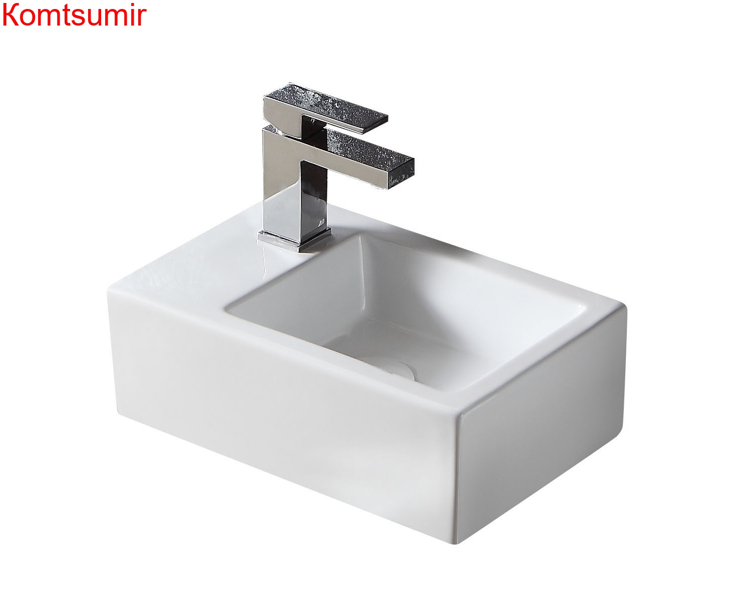 Мини - раковина Trend 37*23,5*12,5 см, белая (AZ4331A)