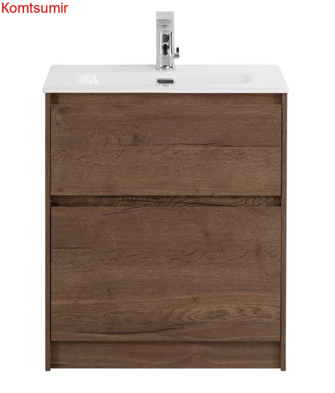 База под раковину напольная BelBagno KRAFT-600-2C-PIA-RT Rovere Tabacco