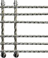 Полотенцесушитель водяной Двин L braid 60/15/55 1"-3/4"-1/2"