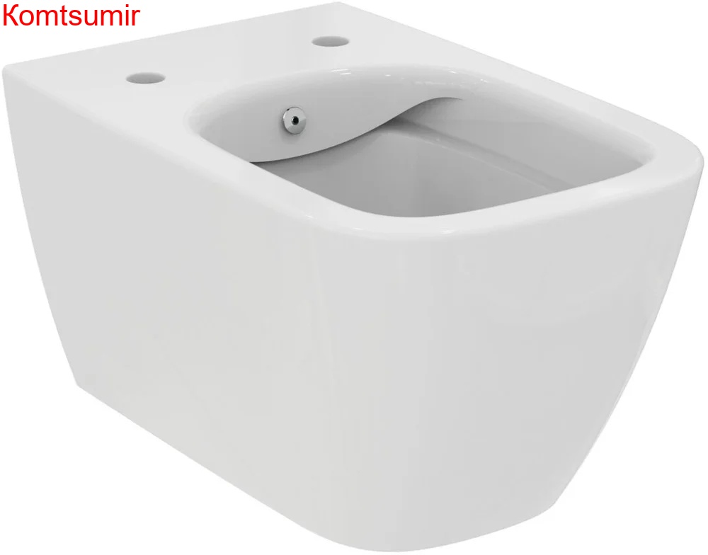 Подвесной безободковый унитаз Ideal Standard i.life B с технологией RimLS+, с функцией биде, глубокий смыв (T534701)