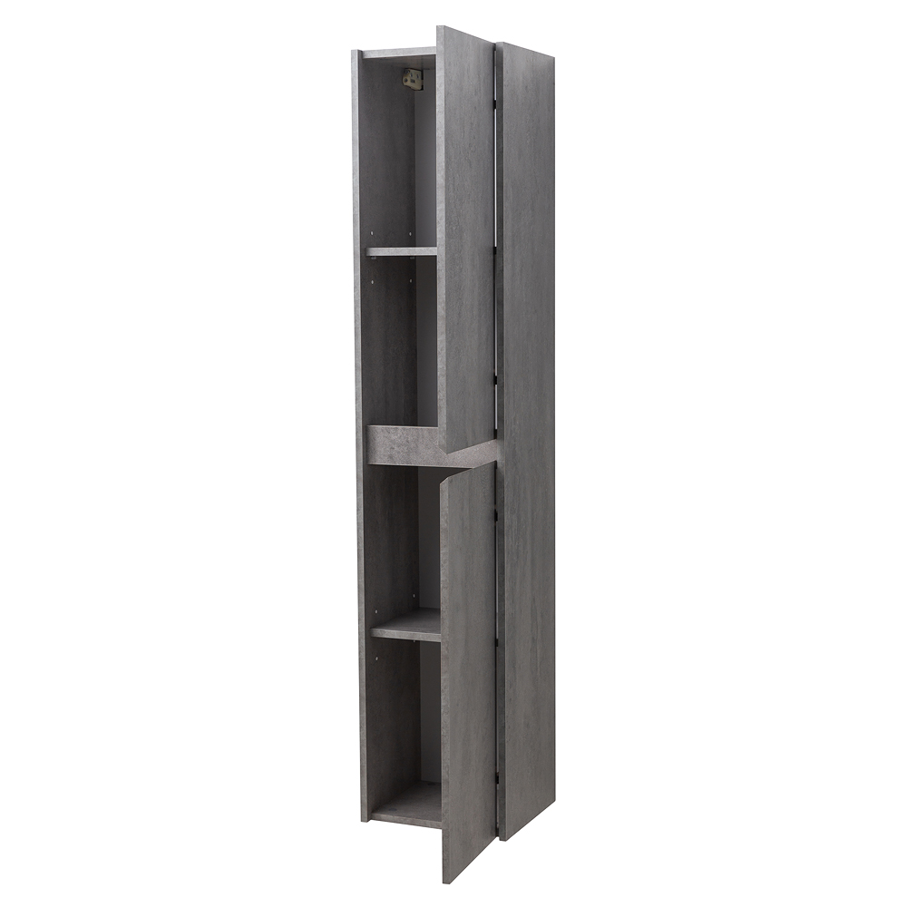Шкаф подвесной BelBagno KRAFT-1600-2A-SC-CG-R Cemento Grigio