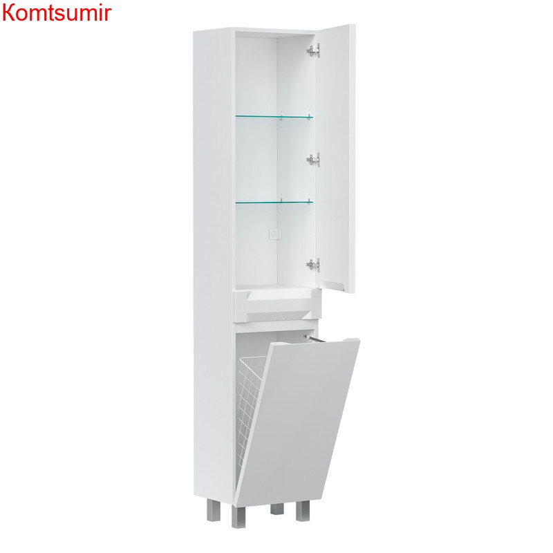 Пенал напольный с корзиной Corner 40