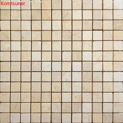 Мозаика Caramelle Mosaic Botticino MAT 23x23х4 Мозаика Caramelle Mosaic Botticino MAT 23x23х4