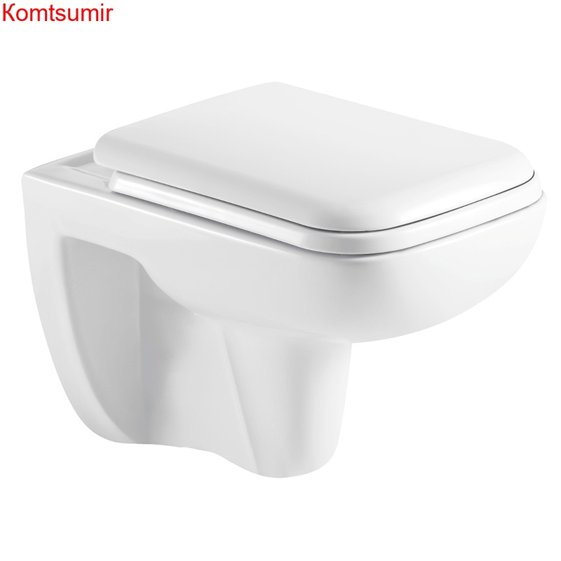 Унитаз подвесной Azario Pavia 550х350х375 безободковый с сидением микролифт (AZ-2005)