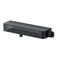 AM.PM F8F10522 Func, смеситель для душа, кнопочный с полкой, с изливом, черный