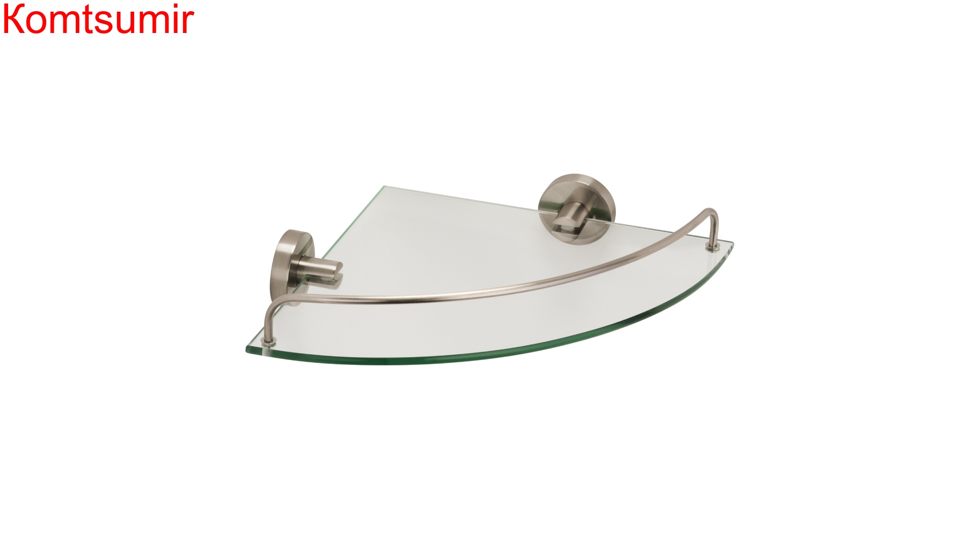 Полка стеклянная угловая Fixsen Modern FX-51503А