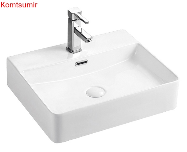 Раковина Azario 500х420х120 накладная, белый (AZ-2173-S)