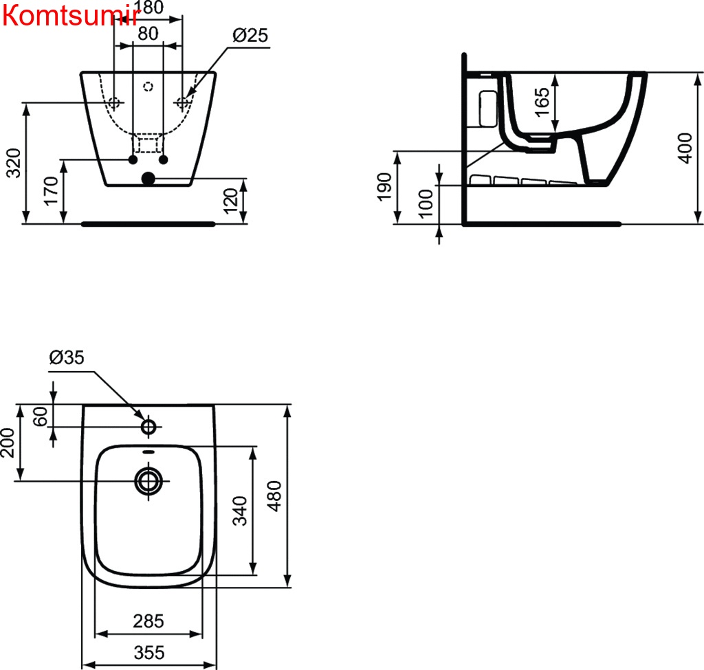 Бачок для унитаза Ideal Standard i.life S угловой, нижняя подводка, 4,5/3 л (T520101)