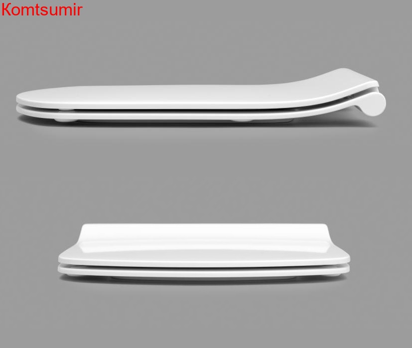 Крышка-сиденье для унитаза Roca DAMA SENSO тонкое, микролифт, быстросъемное (Z.RU93.0.299.1)