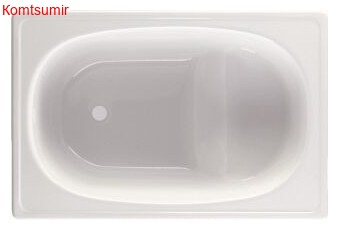 Ванна стальная BLB EUROPA 120х70, сидячая Ванна стальная BLB EUROPA 120х70, сидячая