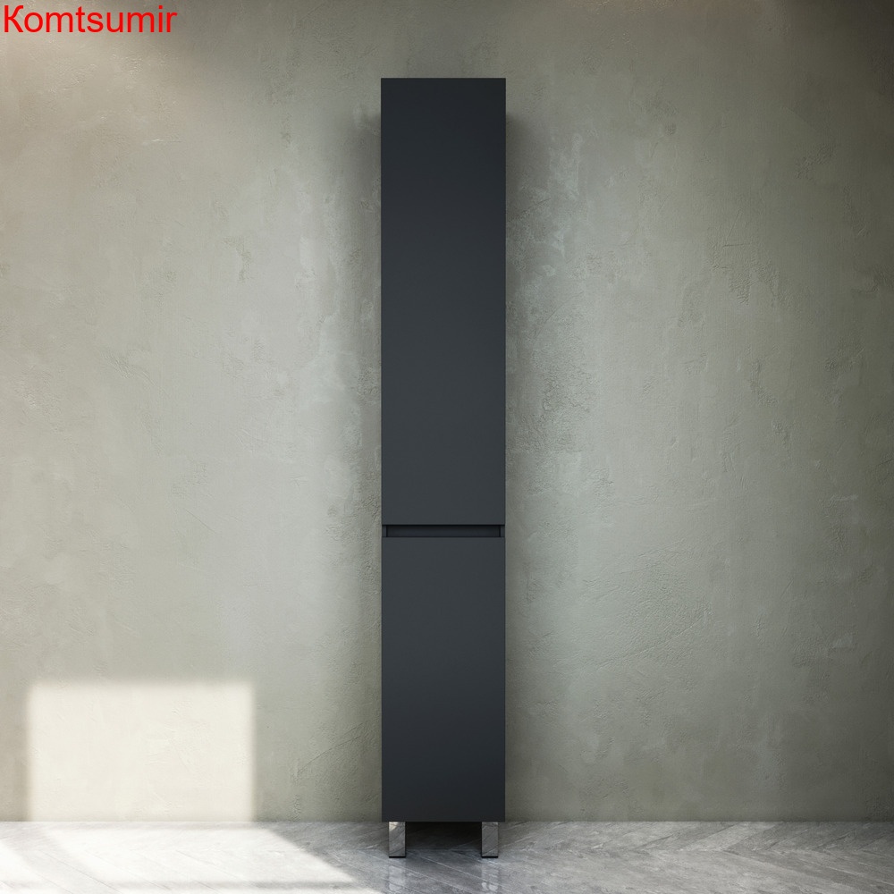 M91CSR0306GM GEM S, шкаф-колонна, напольный, правый, 30 см, графит матовый M91CSR0306GM GEM S, шкаф-колонна, напольный, правый, 30 см, графит матовый